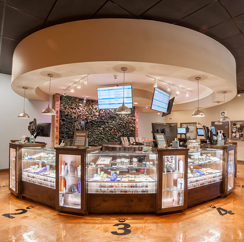 Lightshade dispensary interior