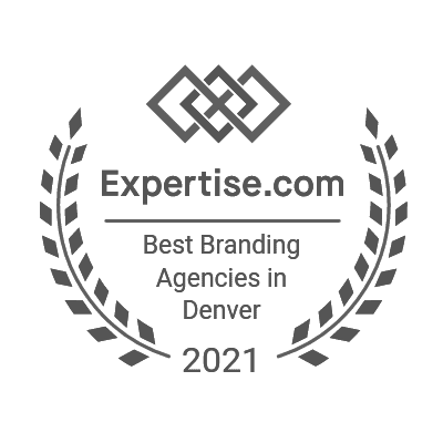 Expertise.com 2021 Winner Badge Best Brandin Agency in Denver